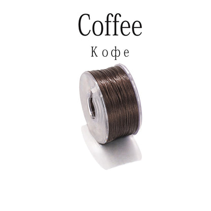 High Quality Seed Beads Cord, 46m Roll