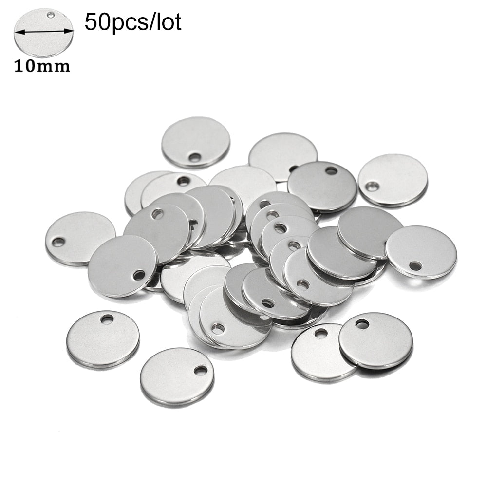 20Pcs Gold/Rose Gold Stainless Steel Charms