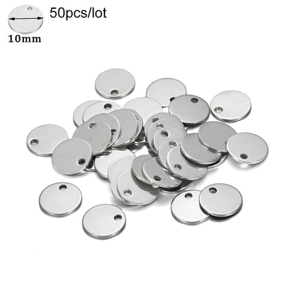 20Pcs Gold/Rose Gold Stainless Steel Charms
