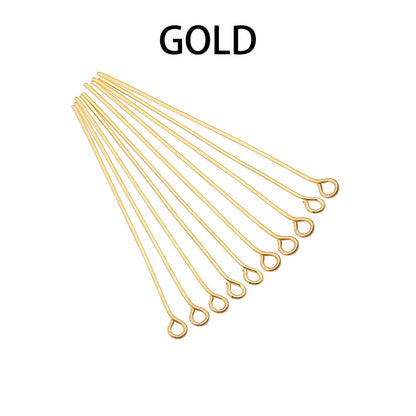 20-50mm Eye Head Pins, 100-200pcs