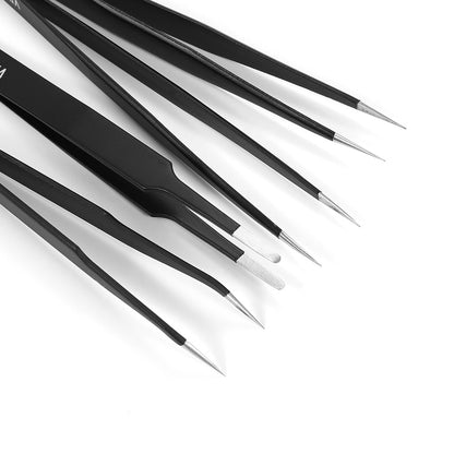 Anti-Static Bent Nose Tweezers for Diamonds