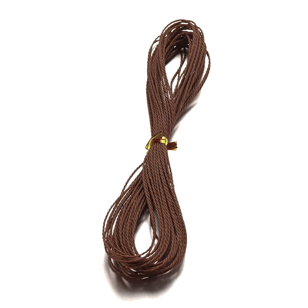 1mm Waxed Cotton String Beading Cord, 10m