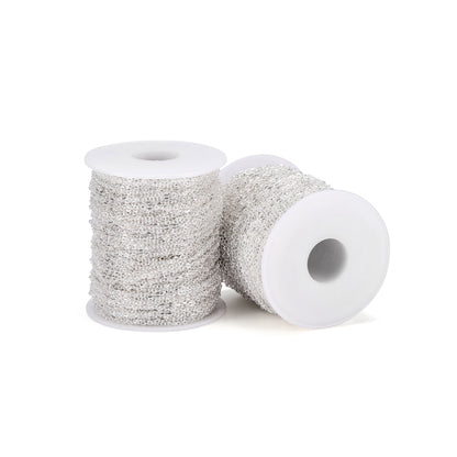 Twisted Chains Beaded Cable Link, 5 Meter