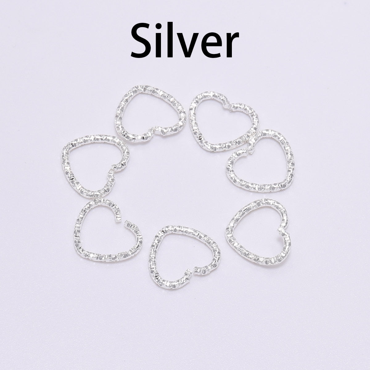 Gold Star 16.5mm Twisted Jump Rings, 50pcs