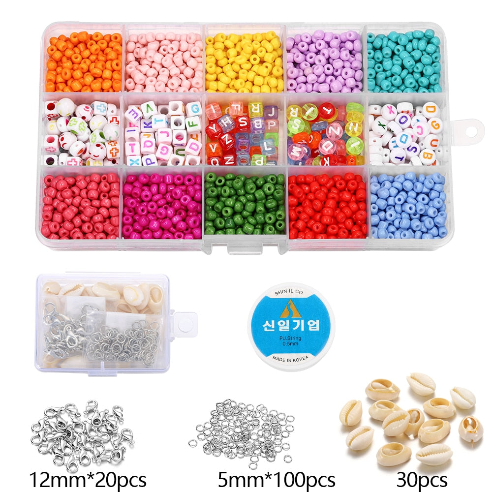 3mm Charm Beads 9000pcs Box Set