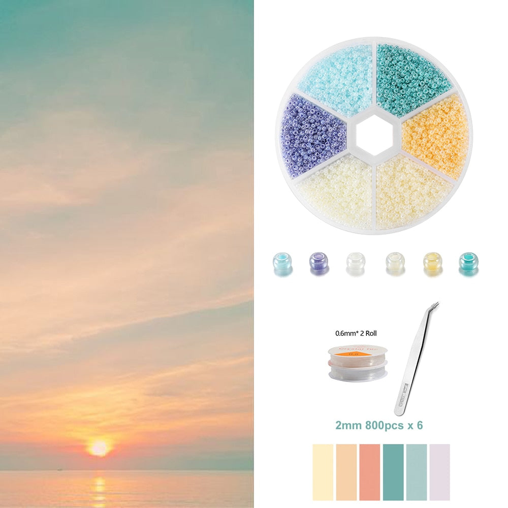 2-3mm Seed Beads Jewelry Kit