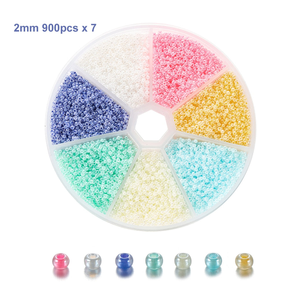 Czech Glass Seed Beads Duo