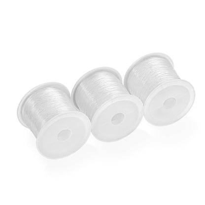 0.2-1mm Transparent Crystal Cord, Non-stretch, 1Pc