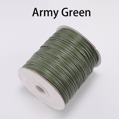 26 Color Line Waxed Cord, 10m lot