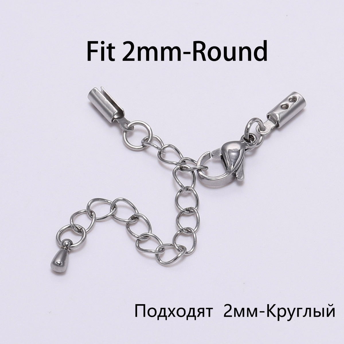 Stainless Steel Cord Clips Set, 5pcs