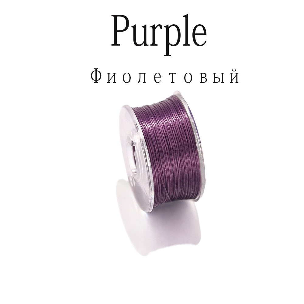 High Quality Seed Beads Cord, 46m Roll