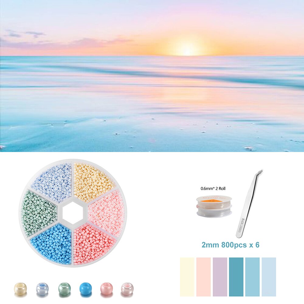 2-3mm Seed Beads Jewelry Kit