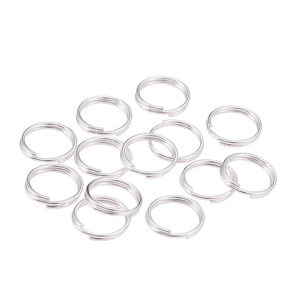 200pcs 6-12mm Gold Double Loop Jump Rings