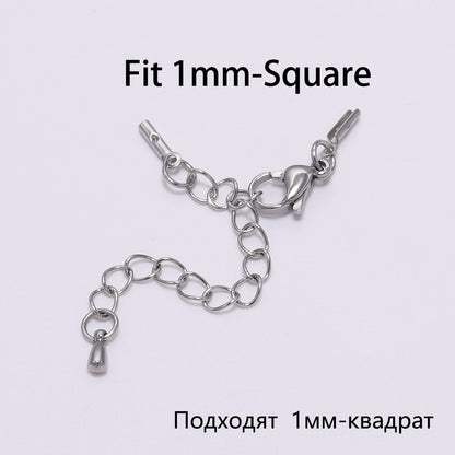 Stainless Steel Cord Clips Set, 5pcs