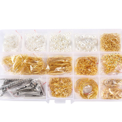 Jewelry Making Supplies Kit, 1200pcs