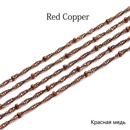 1.8mm Ball Chain Necklace Bead, 5m lot