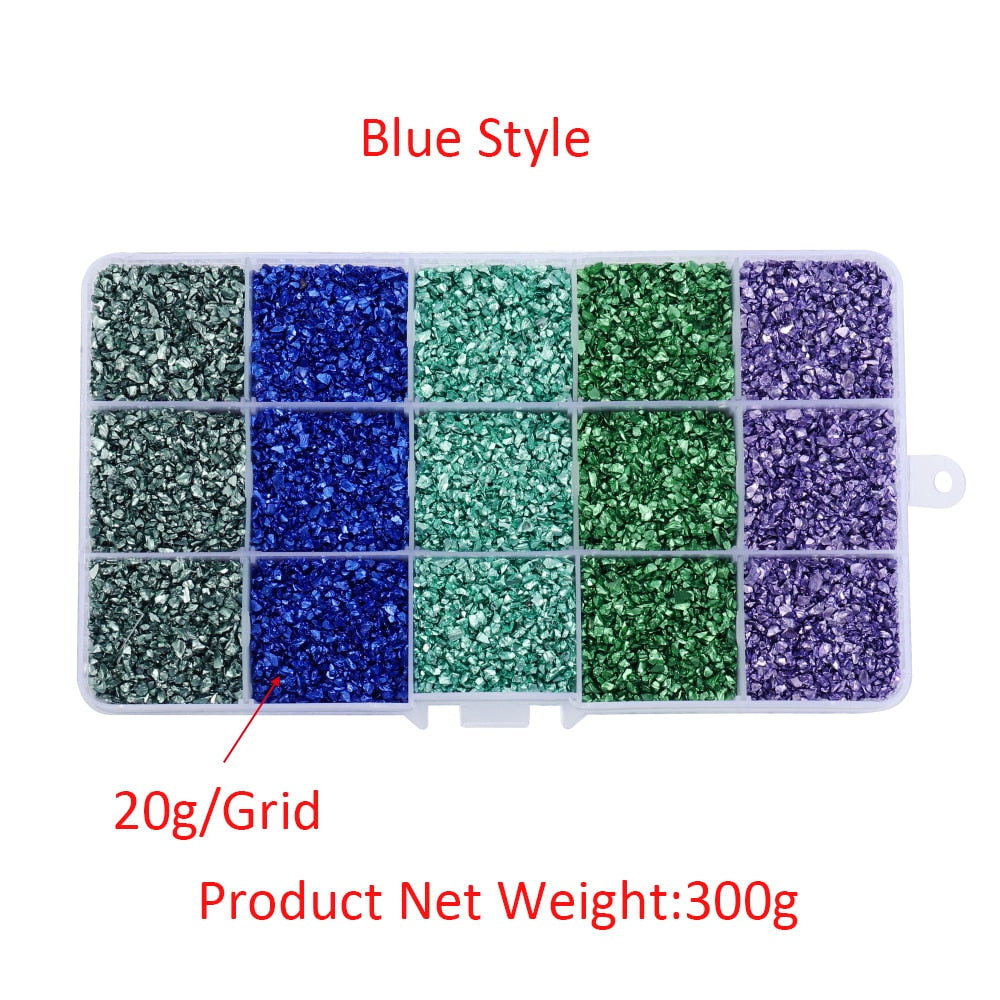 Resin Fillings Kit with Crushed Stones