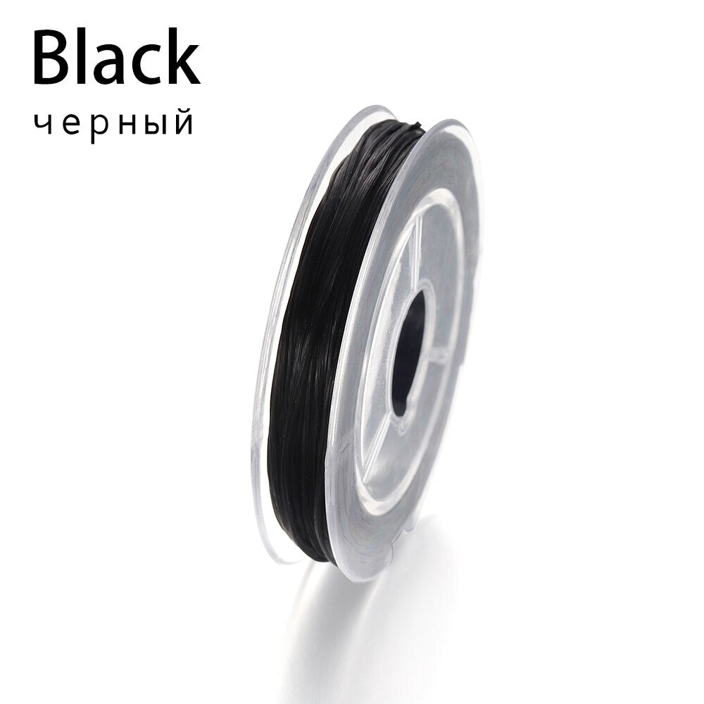 Flexible Elastic Wire for Beaded Jewelry, 10Meters lot
