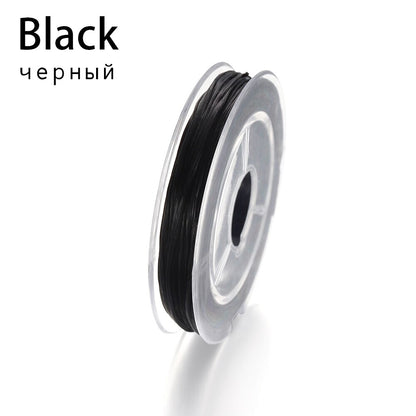 Flexible Elastic Wire for Beaded Jewelry, 10Meters lot