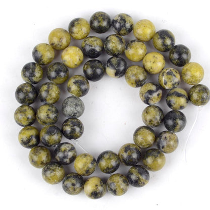 Yellow Turquoise Stone Beads 4-12mm