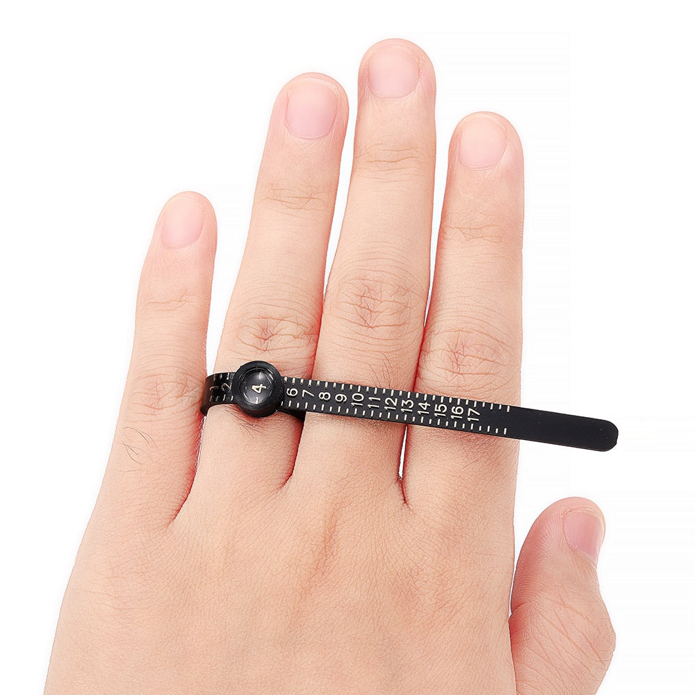 UK/US Official Ring Sizer for Men & Women, Sizes A-Z