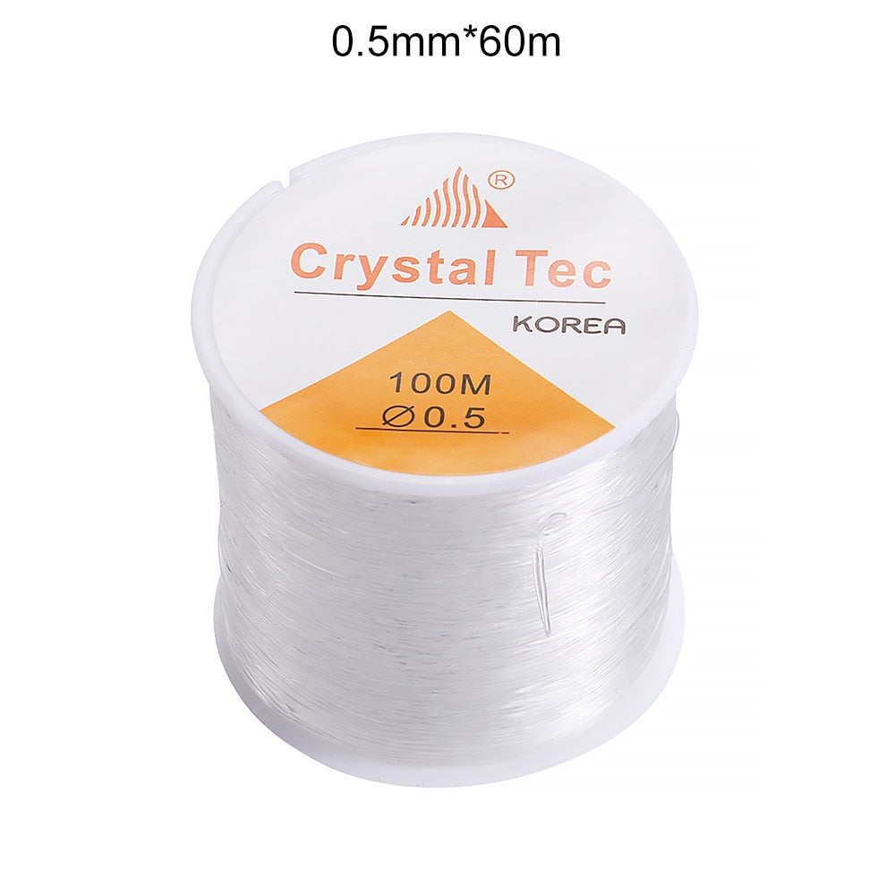 0.5-1.0mm Elastic Cord, Beading Stretch Thread