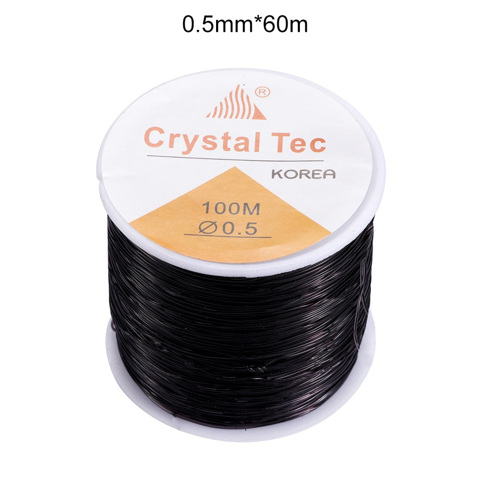 0.5-1.0mm Elastic Cord, Beading Stretch Thread