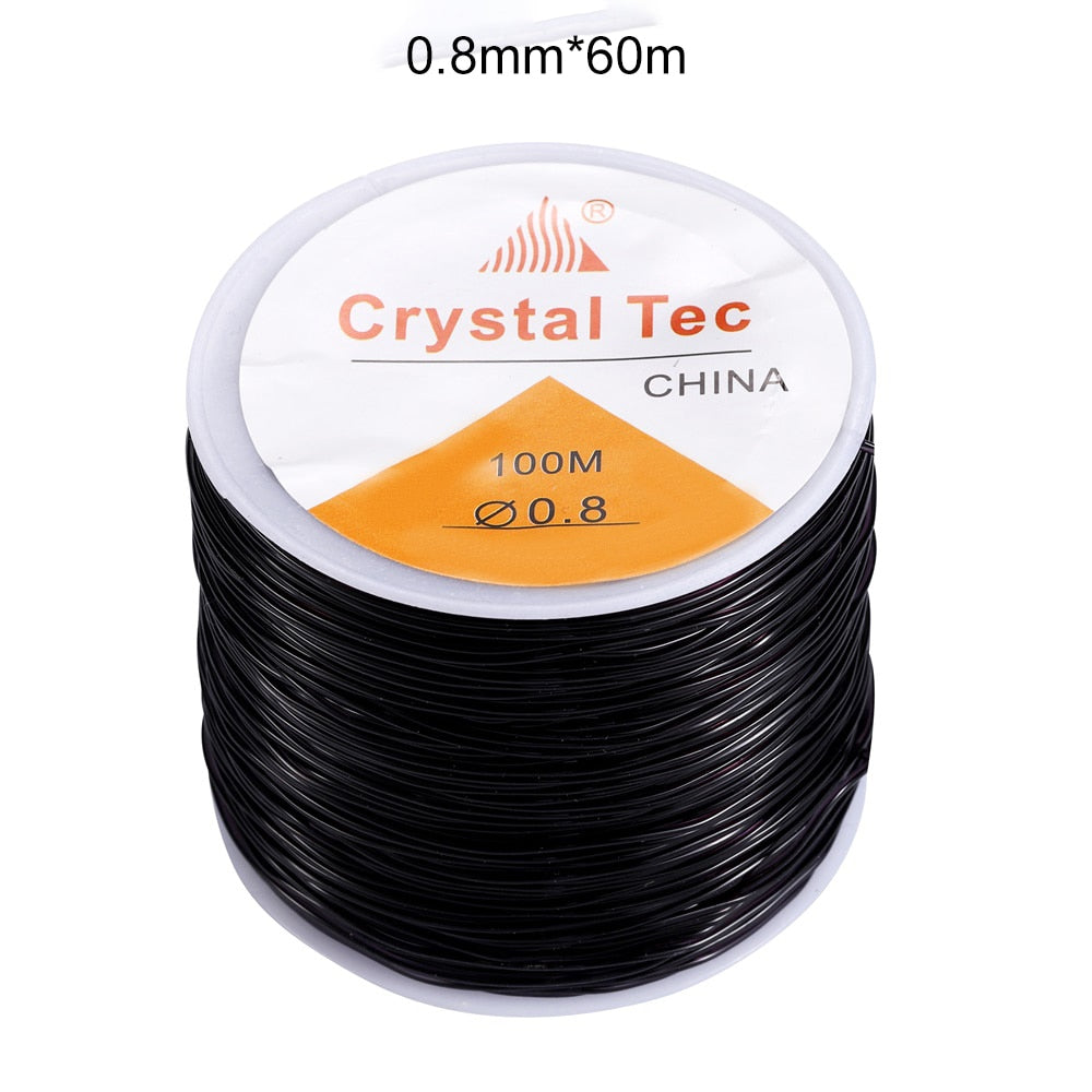 0.5-1.0mm Elastic Cord, Beading Stretch Thread