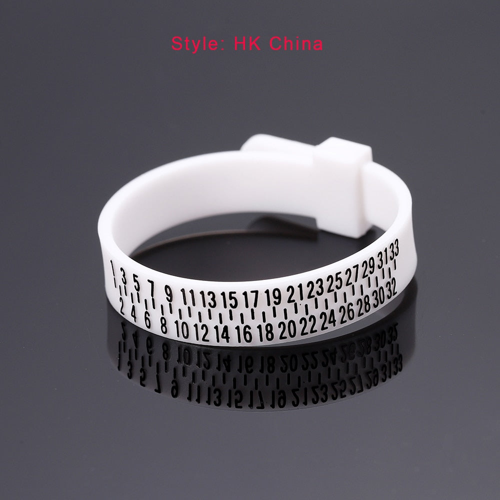 UK/US Official Ring Sizer for Men & Women, Sizes A-Z