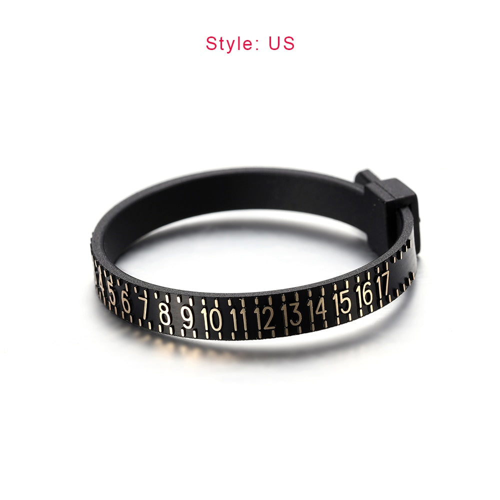 UK/US Official Ring Sizer for Men & Women, Sizes A-Z