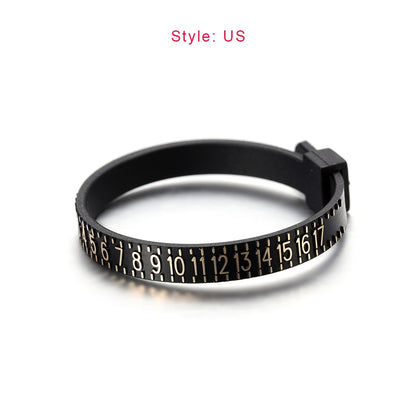 UK/US Official Ring Sizer for Men & Women, Sizes A-Z