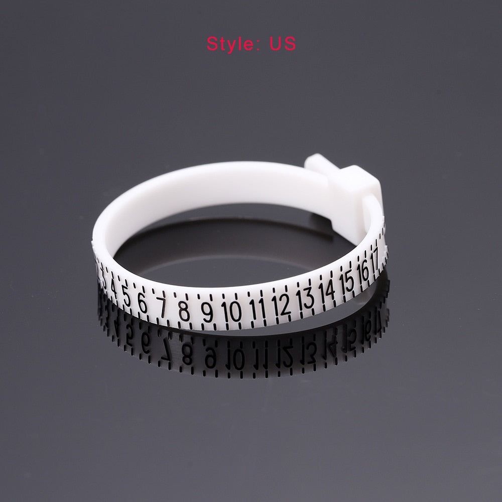 UK/US Official Ring Sizer for Men & Women, Sizes A-Z