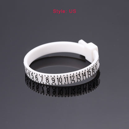 UK/US Official Ring Sizer for Men & Women, Sizes A-Z