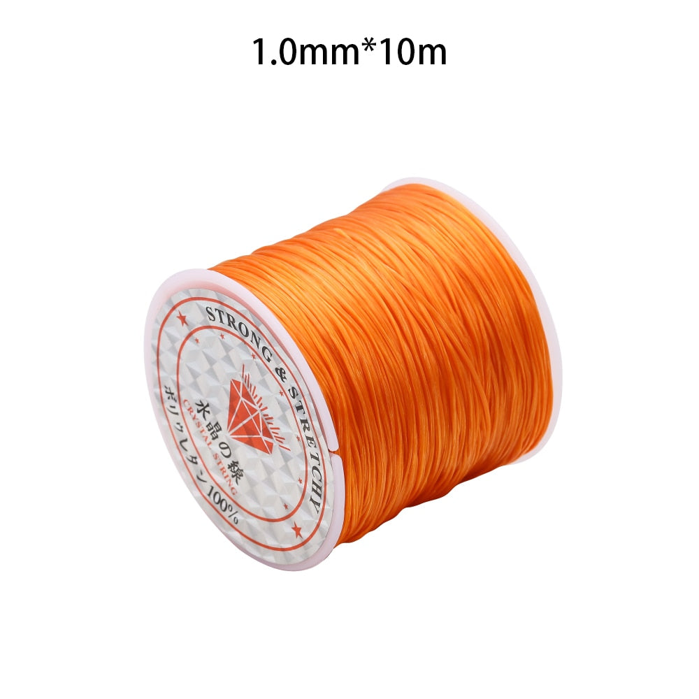 0.5-1.0mm Elastic Cord, Beading Stretch Thread