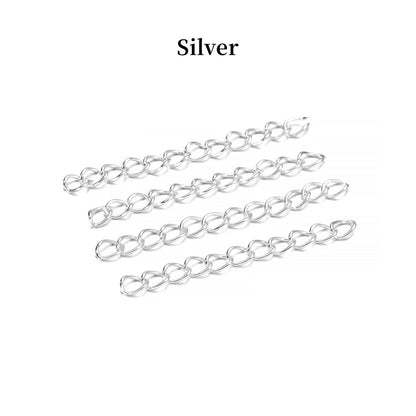 50mm 70mm  Necklace Extension Chain, 100pcs lot