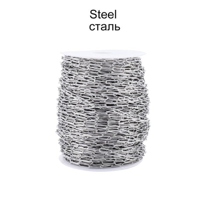 Stainless Steel Chain, Rolo Cable Chain, 1 Meter