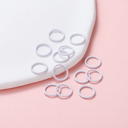 50pcs 8-12mm Colorful Twist Jump Rings