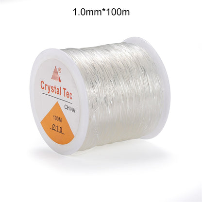 0.5-1.0mm Elastic Cord, Beading Stretch Thread