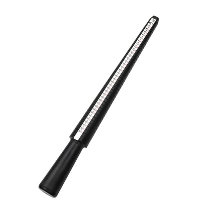 Professional Ring Mandrel Stick & Finger Gauge for Accurate Jewelry Sizing, 1pcs