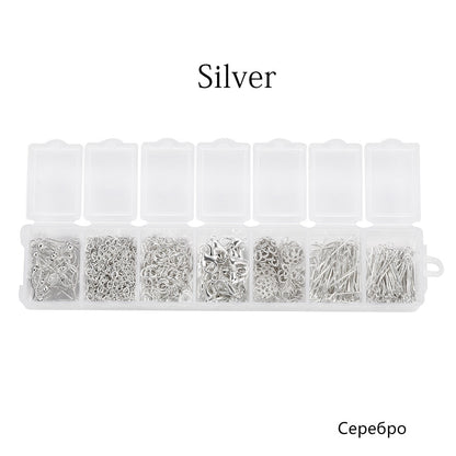 Open Jump Ring Connectors Set, 1370pcs