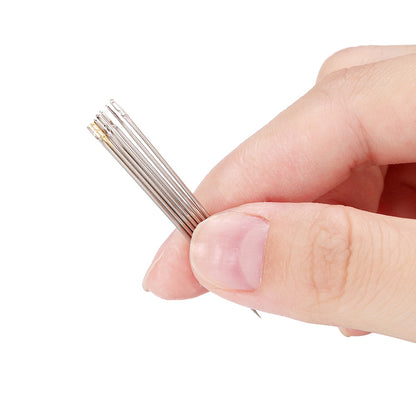 6/12pcs Side-Hole Blind Needles for Hand Sewing & Jewelry