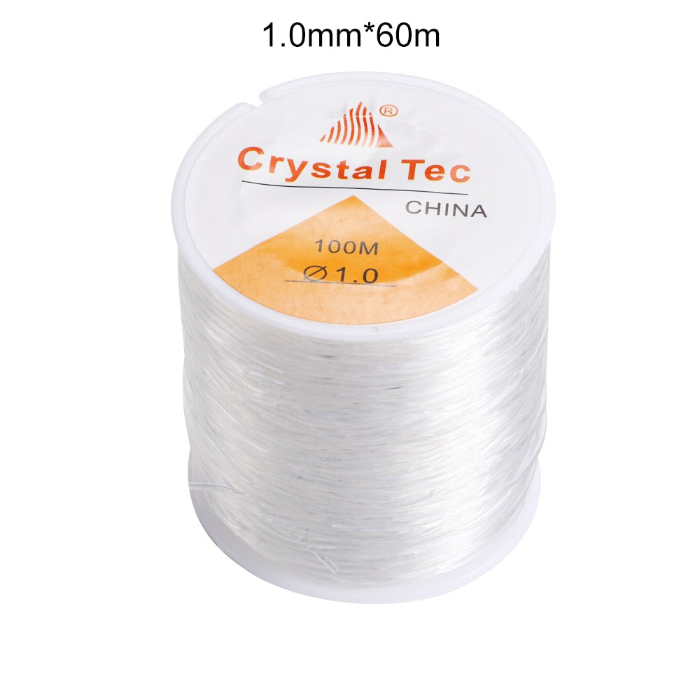 0.5-1.0mm Elastic Cord, Beading Stretch Thread