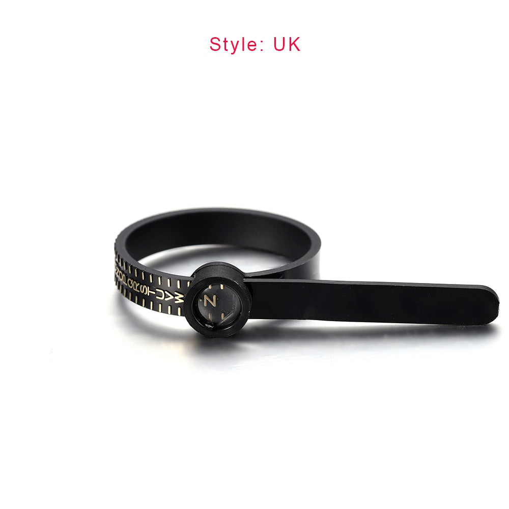 UK/US Official Ring Sizer for Men & Women, Sizes A-Z