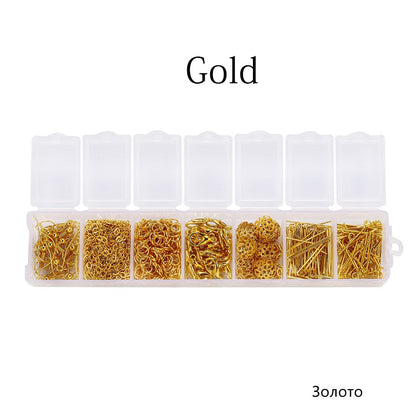 Open Jump Ring Connectors Set, 1370pcs