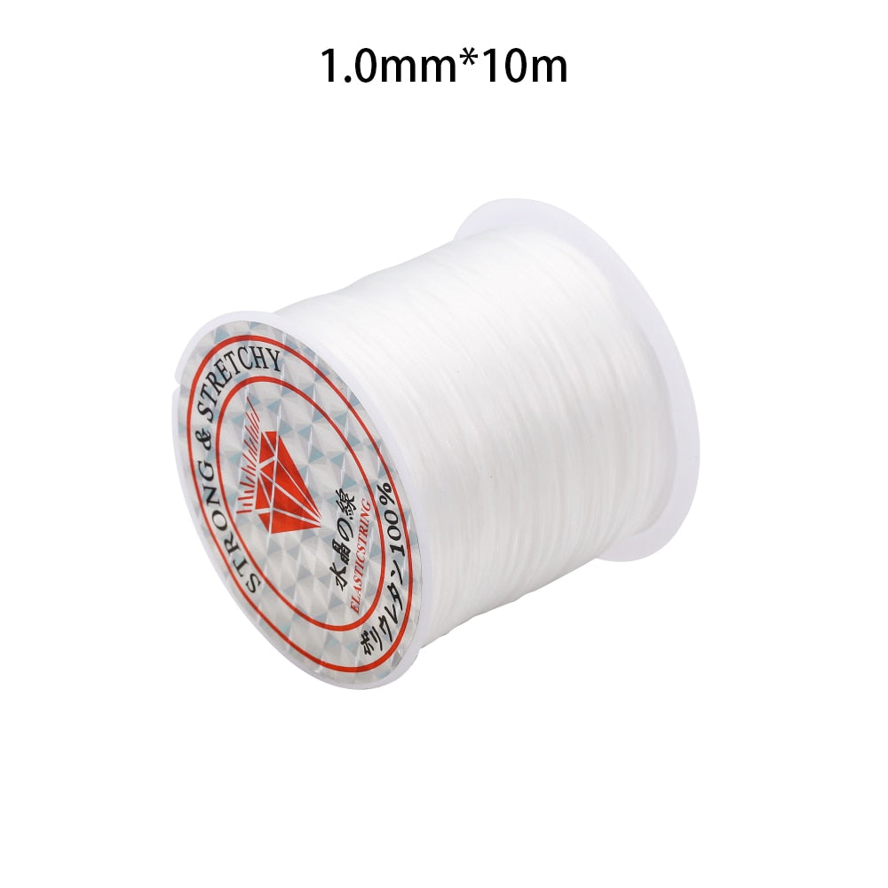 0.5-1.0mm Elastic Cord, Beading Stretch Thread