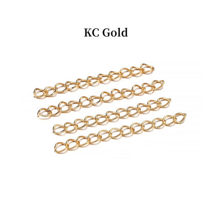 50mm 70mm  Necklace Extension Chain, 100pcs lot