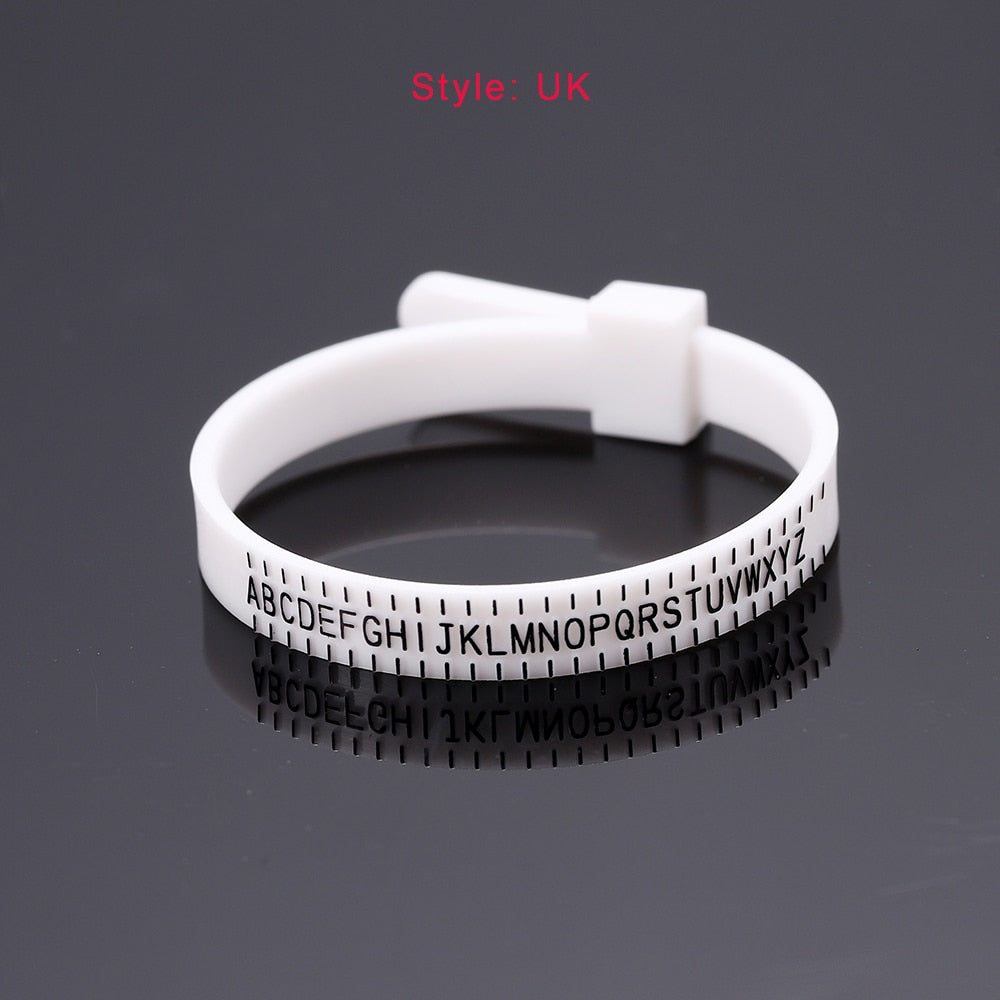 UK/US Official Ring Sizer for Men & Women, Sizes A-Z