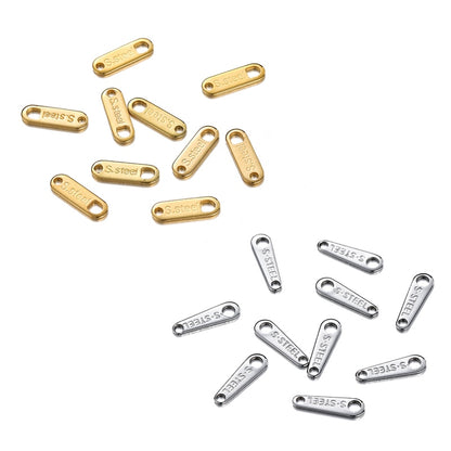 Gold Square Tail Chain, 20-50pcs