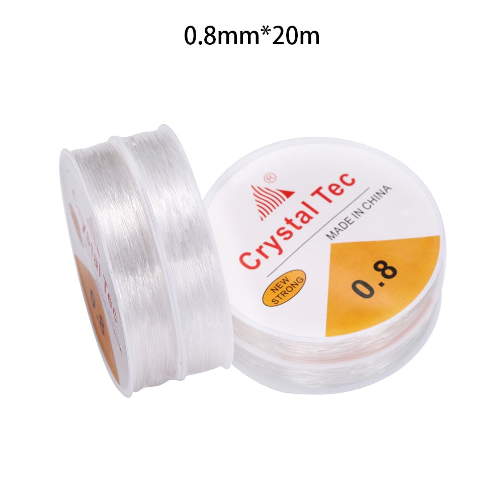 0.5-1.0mm Elastic Cord, Beading Stretch Thread