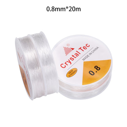 0.5-1.0mm Elastic Cord, Beading Stretch Thread
